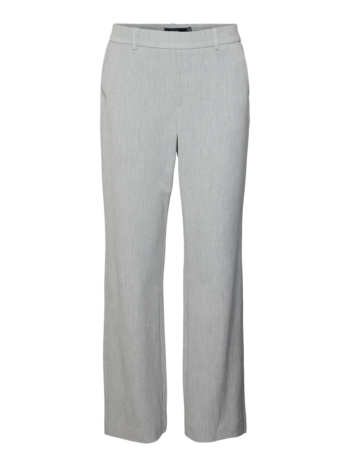 VMMAYA Straight Pants - Light Grey Melange